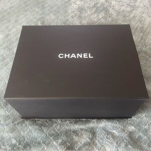 CHANEL Black Storage‎ Box Large